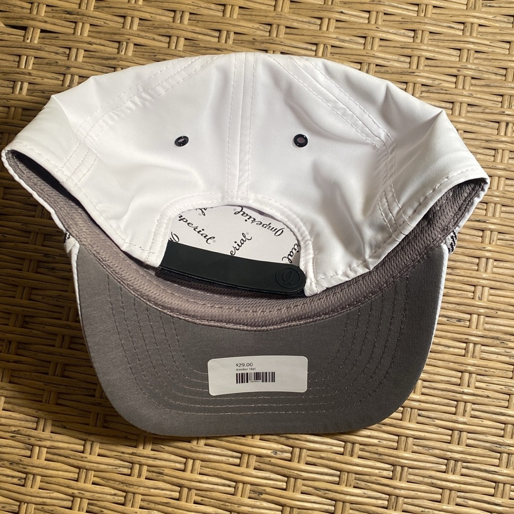Kenler Summit Rope Cap - Golf Hat - Performance Hat - White Rope Hat - Picture 4 of 4